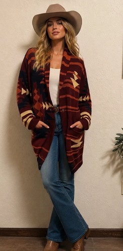 Pendleton graphic cardigan - graphic,